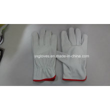 Driver Glove-Cow Leather Glove-Safety Glove-Weight Lifting Glove